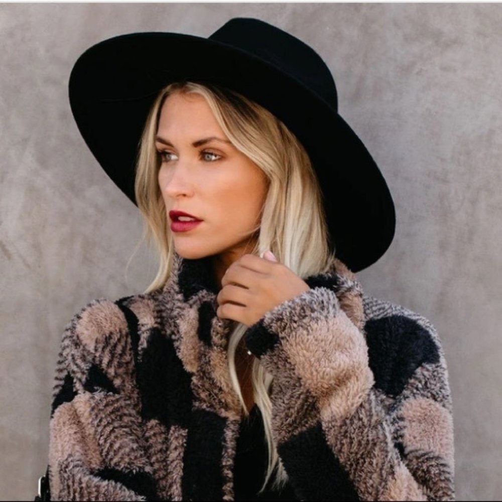 Western Felted Fedora / Rancher Hat